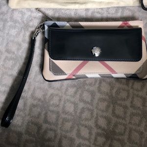 Burberry wristlet